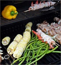 Groenten barbecue, barbecue tips, tips met groenten op de barbecue