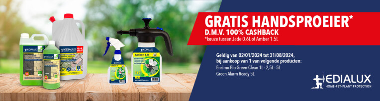 Cashback Edialux groenreiniger