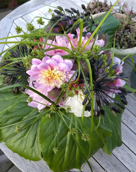 Bloemschikken, Creatief in de Tuin