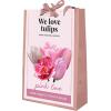 Mix tulpen 'We Love Tulips Pink Love' - geschenktas