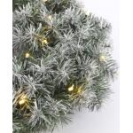 Norton kerstkrans frosted met led verlichting - Ø 60 cm