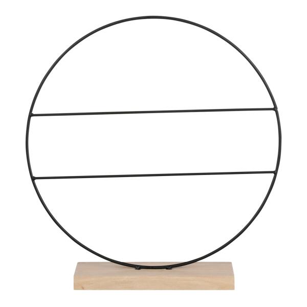 Decoratie cirkel 8 x 40 cm