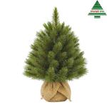 Triumph Tree kerstboom Forest frosted W-burlap - 45 cm