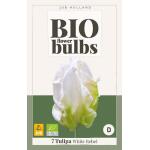 Bio Tulipa White Rebel - Parkiet (7 stuks)