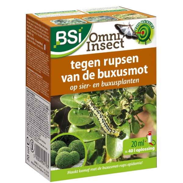 Buxusmotrups bestrijding - omni insect 20 ml