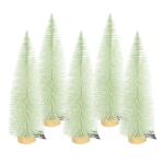 Dennenboom lichtgroen glitter - 30 cm