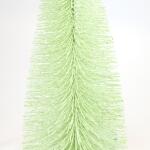 Dennenboom lichtgroen glitter - 30 cm