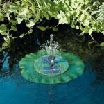 Drijvende lelie met fontein - solar