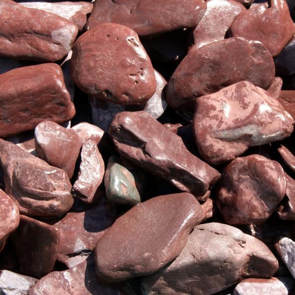  - Flat pebbles paars 30/60 1000 kg