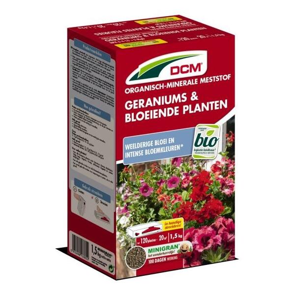  - Geranium meststof bloeiende planten BIO