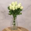 Geschenkdoos Lily - 12 witte rozen