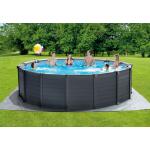 Intex Graphite panel zwembad compleet -  Ø 478 x 124 cm