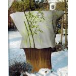 Beschermhoes planten - bamboeprint - 120 x 180 cm