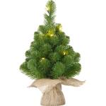 Kerstboom kunststof Norton met verlichting - H 45 X Ø20 cm