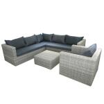 Loungeset - hoekset rattan BREY