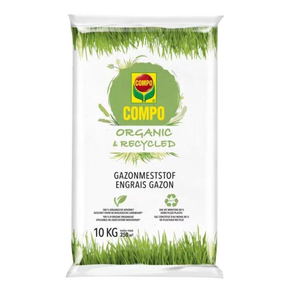  - Organic & Recycled Gazonmeststof 10 kg