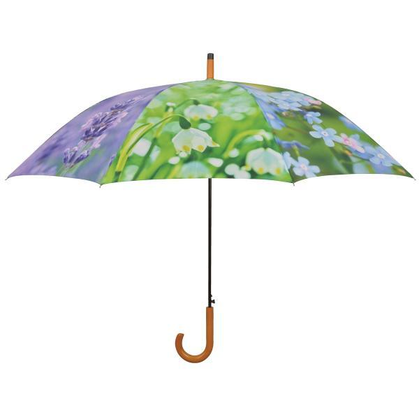 Paraplu met bloemen - Ø 120 cm