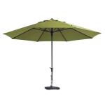 Parasol timor luxe 400 cm Polyester sage groen grade 6