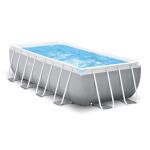 Prism frame rechthoekig zwembad met pomp Intex 400 x 200 x 100 cm