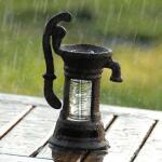 Regenmeter - pluviometer waterpomp