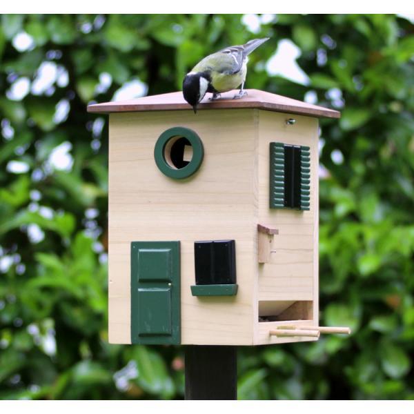 Aanval eenzaam Habubu Voederhuis - vogelhuis moderne look - Webshop - Tuinadvies